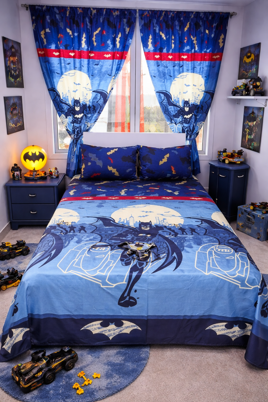 COMBO JUEGOS DE SABANAS + CORTINAS INFANTIL