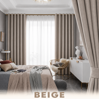 CORTINAS BLACKOUT ANTILUZ CON ARGOLLA