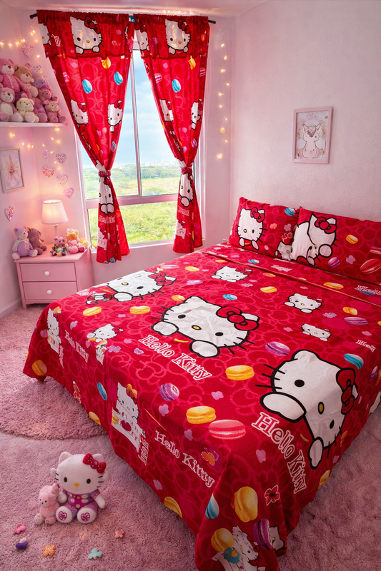 COMBO JUEGOS DE SABANAS + CORTINAS INFANTIL