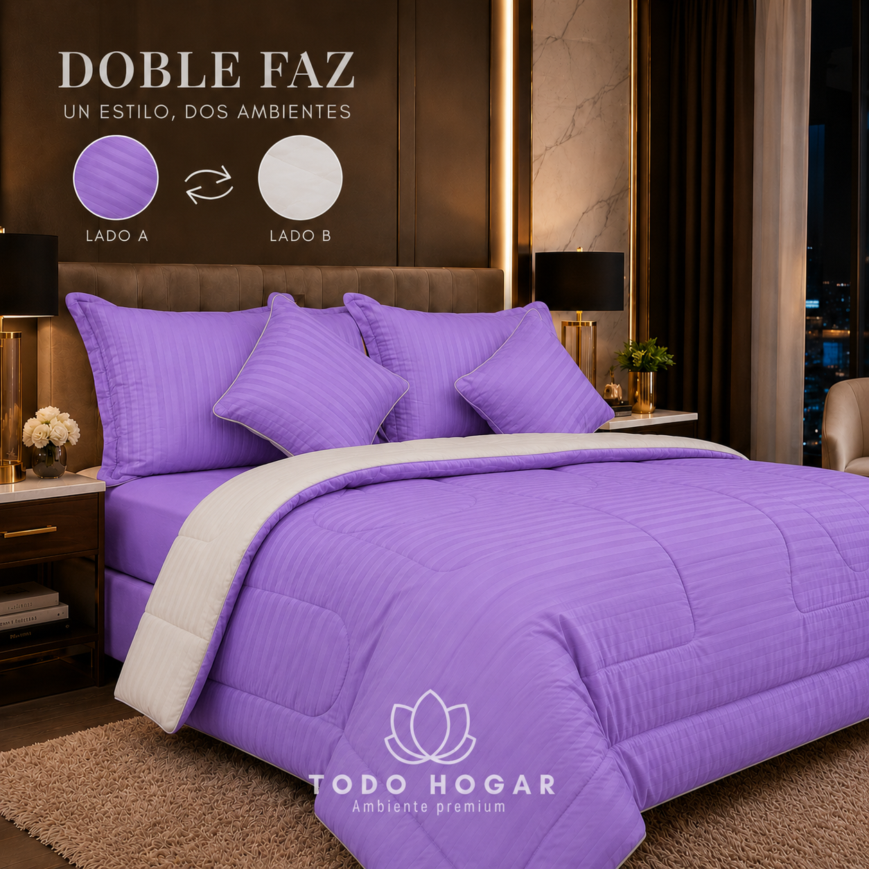SUPER COMBO EDREDON ACOLCHADO + SABANAS 800 HILOS CON OBSEQUIO 2 ALMOHADAS