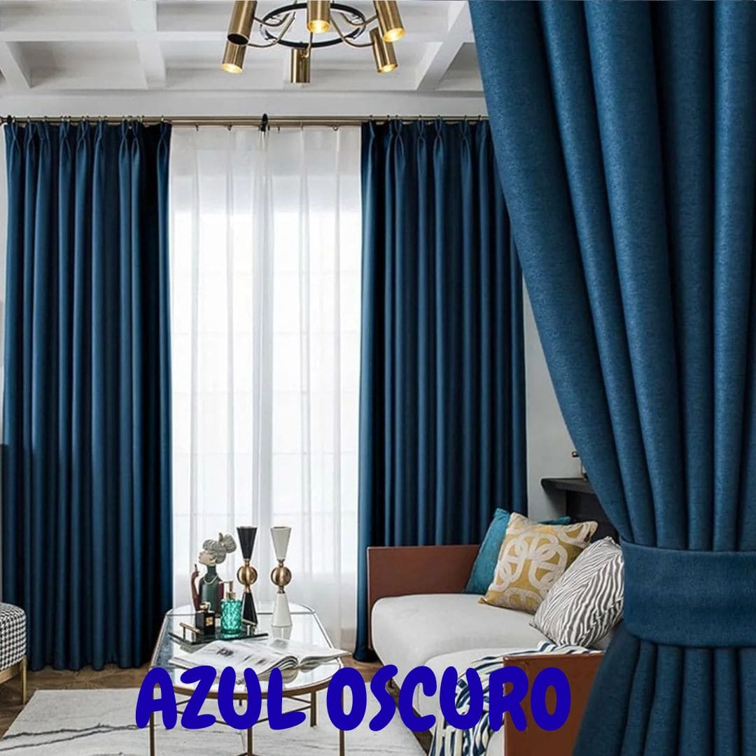 CORTINAS BLACKOUT ANTILUZ CON ARGOLLA