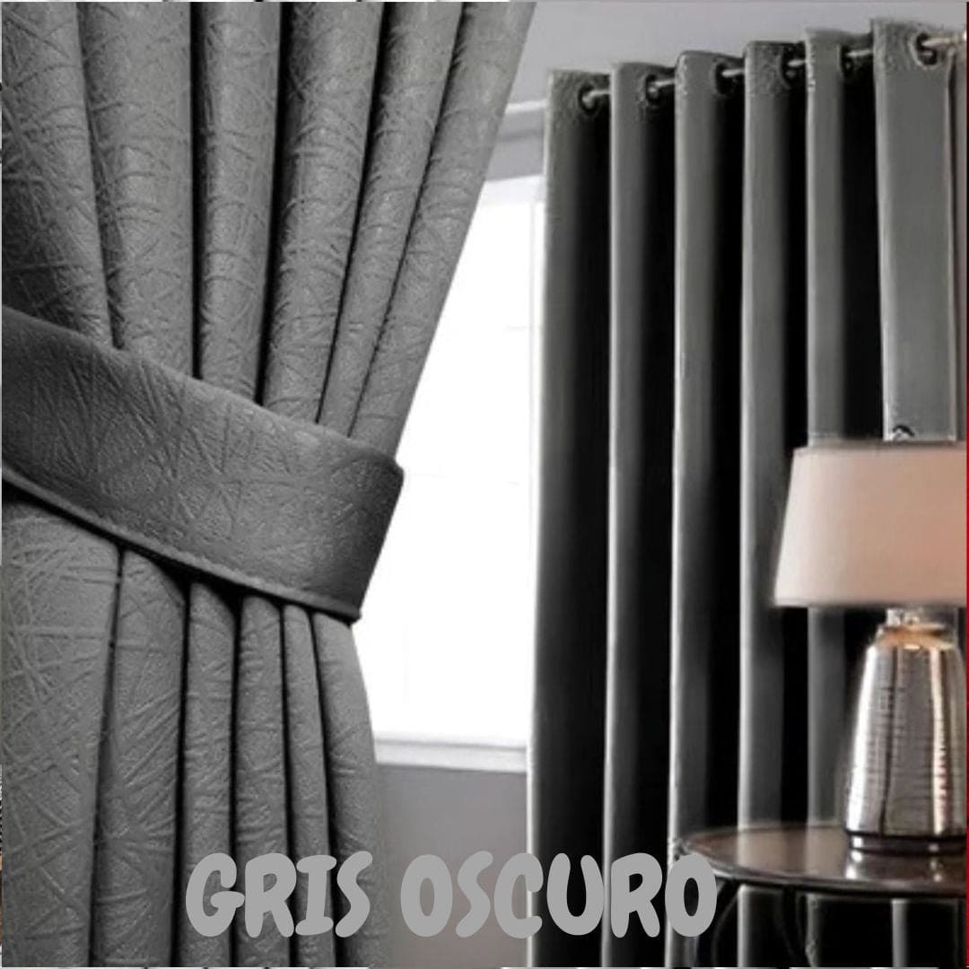 CORTINAS BLACKOUT ANTILUZ CON ARGOLLA