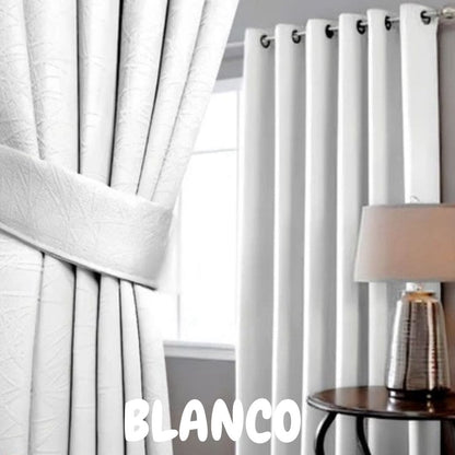 CORTINAS BLACKOUT ANTILUZ CON ARGOLLA