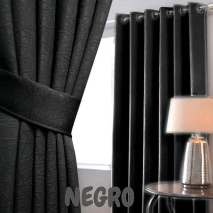 CORTINAS BLACKOUT ANTILUZ CON ARGOLLA