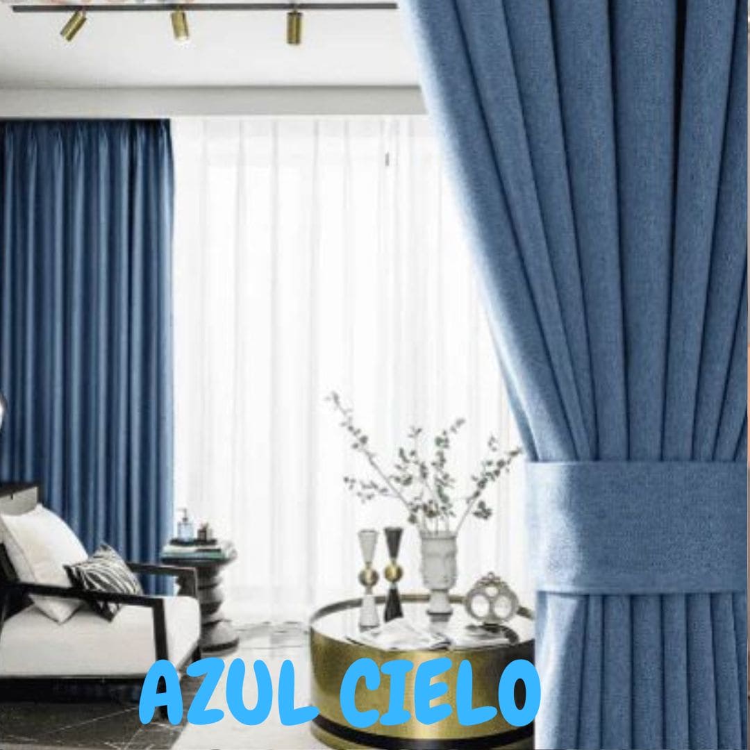 CORTINAS BLACKOUT ANTILUZ CON ARGOLLA