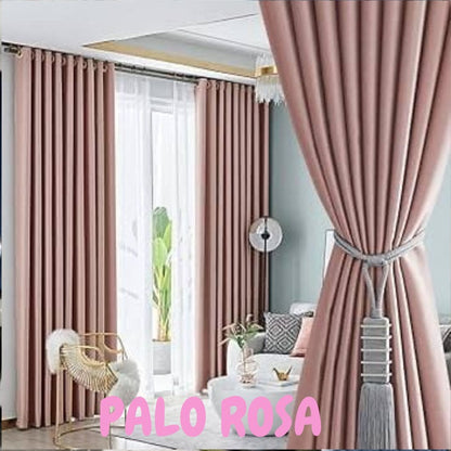 CORTINAS BLACKOUT ANTILUZ CON ARGOLLA