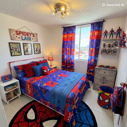 COMBO JUEGOS DE SABANAS + CORTINAS INFANTIL