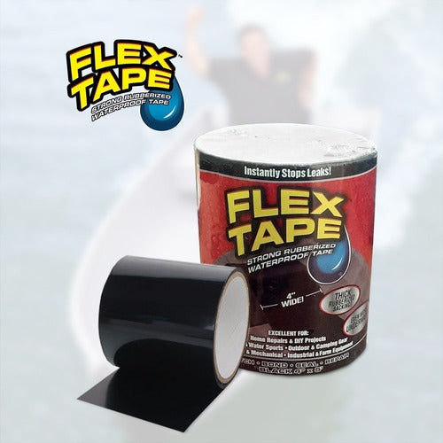 CINTA FLEX TAPE ADHESIVA IMPERMEABLE - De Shopping Store