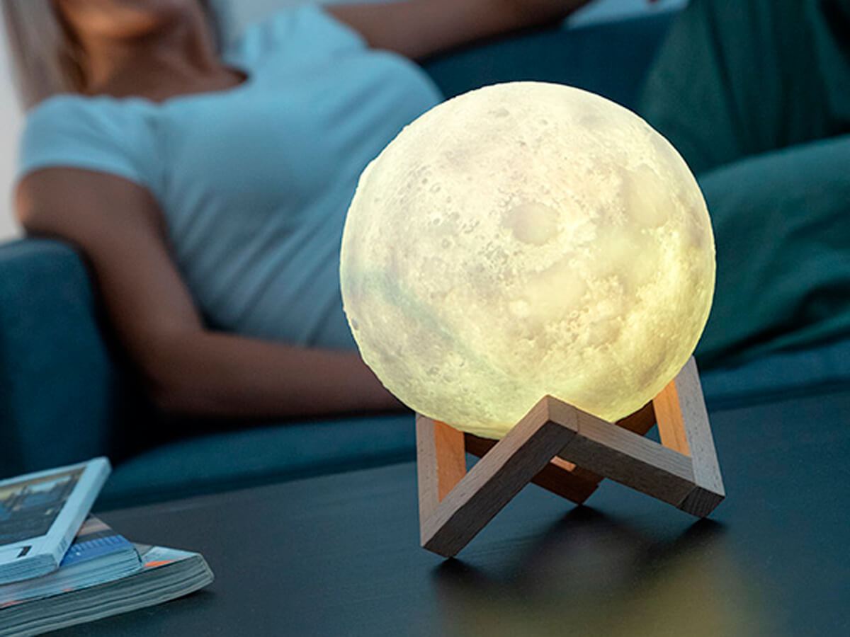 LAMPARA LUNA 3D - De Shopping Store