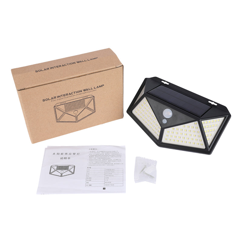 LAMPARA SOLAR 100 LUCES LED - De Shopping Store