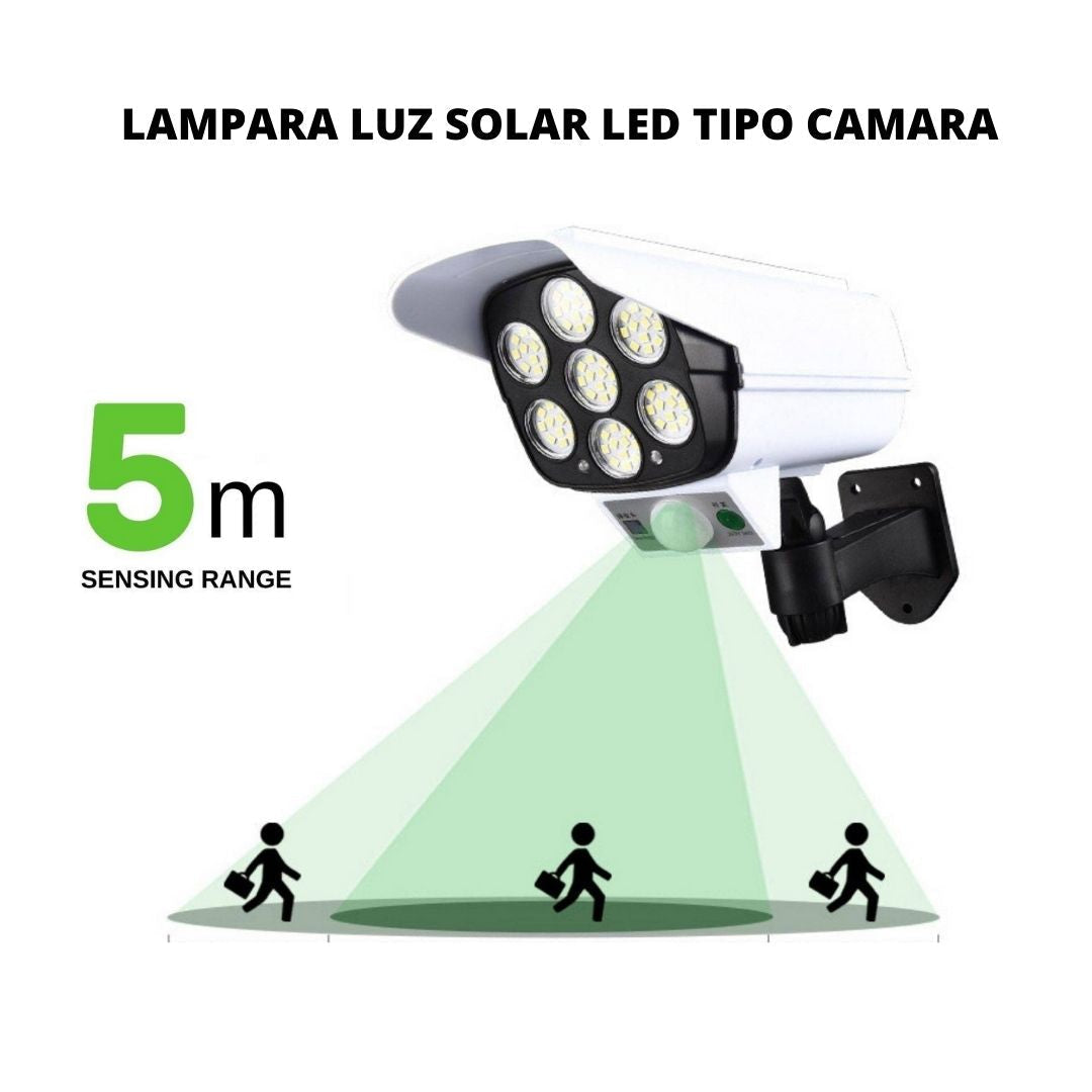 LAMPARA TIPO CAMARA CON SENSOR DE MOVIMIENTO - De Shopping Store