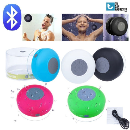 PARLANTE BLUETOOTH DE DUCHA RESISTENTE AL AGUA - De Shopping Store