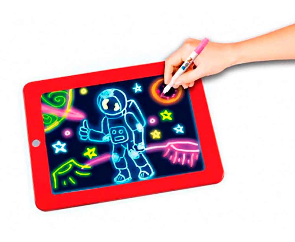 Tablet luminosa 2025 para niños